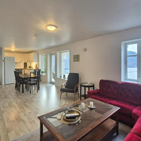 公寓 Amazing In With House Sea View Forsand